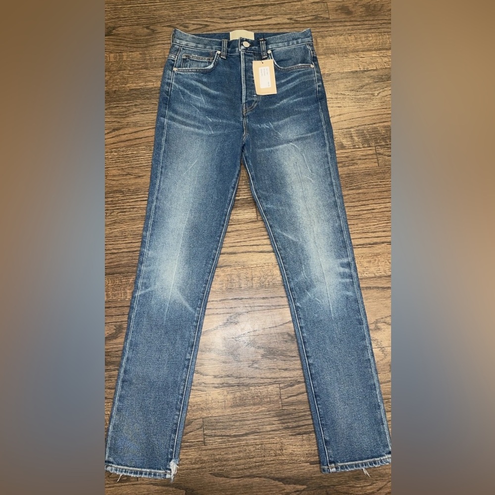 CQY Faded Blue Jeans Icon Vice Women’s 23 Vintage Slim Fit